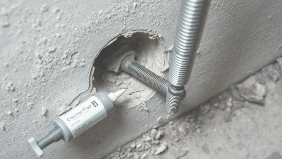 Mokry beton i kotwa chemiczna: Pewny montaż? Poznaj sekrety!